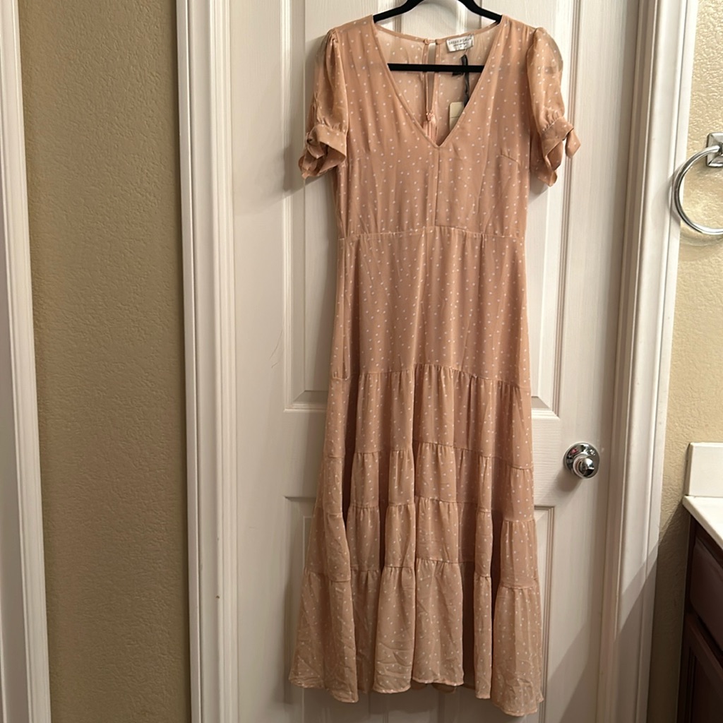 Dress Forum Los Angeles Polka Dot Tier Dress #712